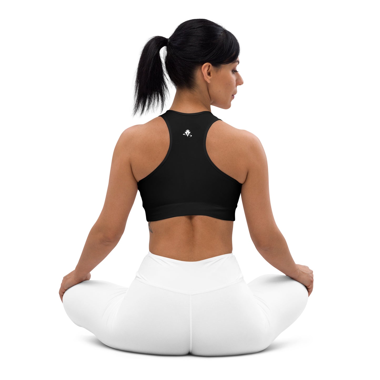 Goal Getter (Black Padded Sports Bra)