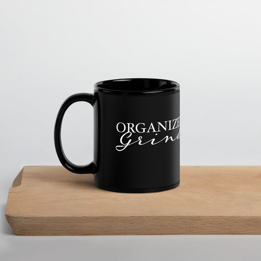 Organized Grind (Black Glossy Mug)