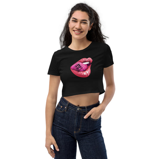 SD Lips (Organic Crop Top)