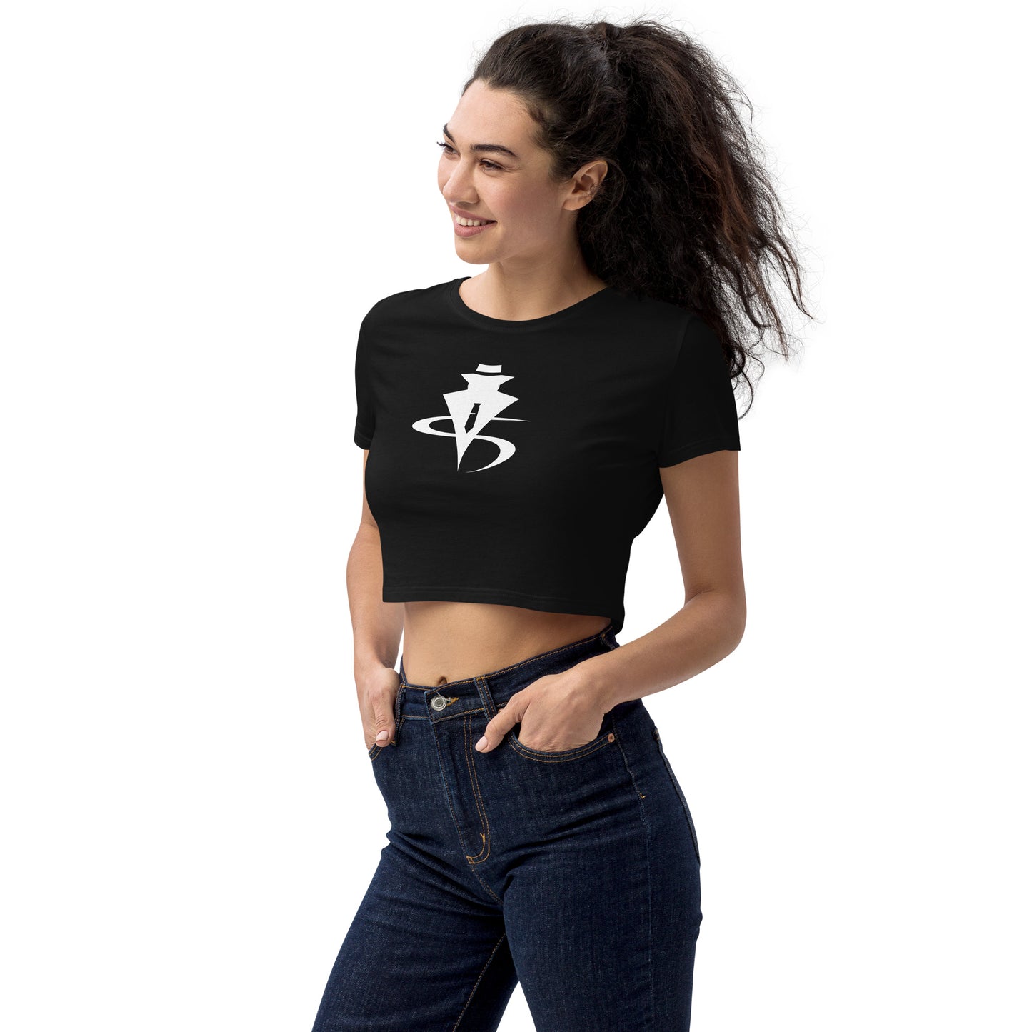 Stay Sharp (Organic Crop Top)