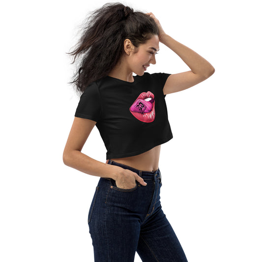 SD Lips (Organic Crop Top)