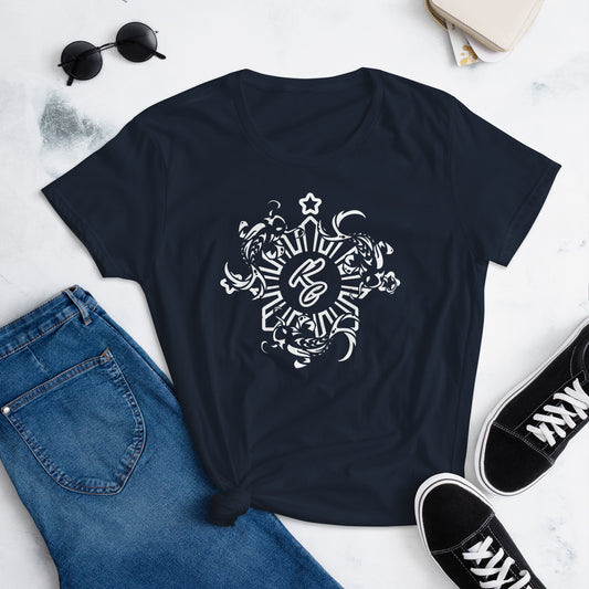 Coy-fish Sun (Women's short sleeve t-shirt)